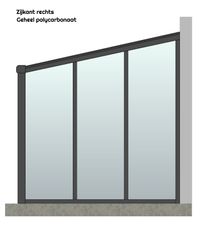 Zijkant rechts - Geheel Polycarbon